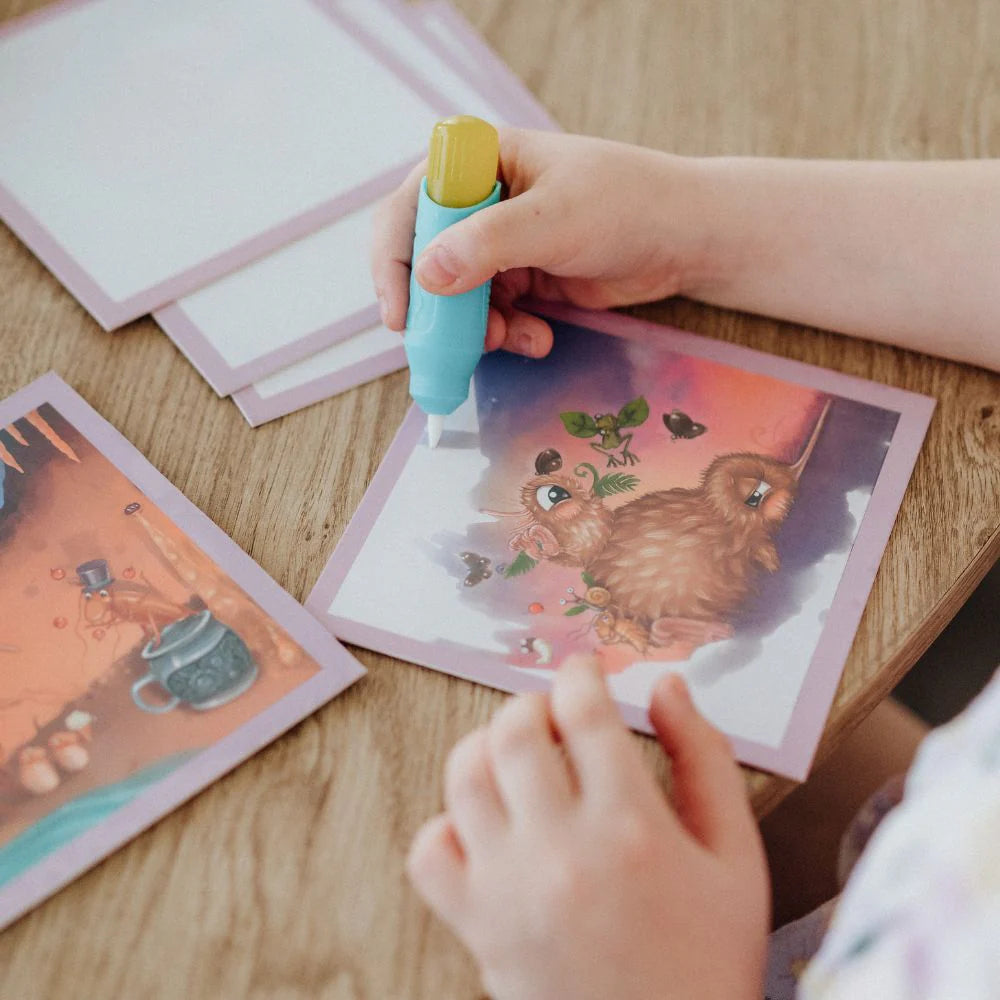 Kuwi & Friends - Magic Water Cards  - Kuwi's Rowdy Crowd | Illustrated Publishing