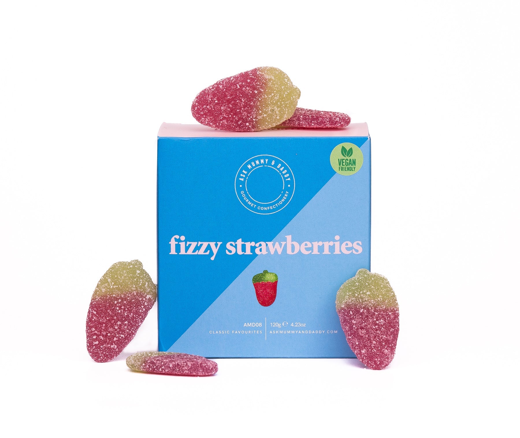 Fizzy Strawberries Gift Box | Ask Mummy and Daddy