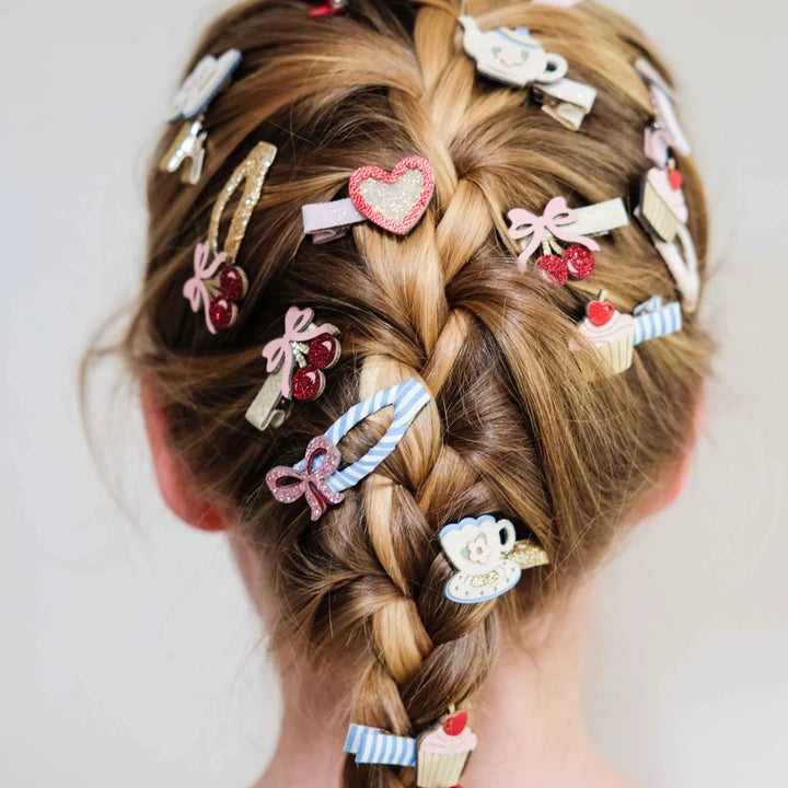 Cherries Salon Clips - Pink | Mimi & Lula