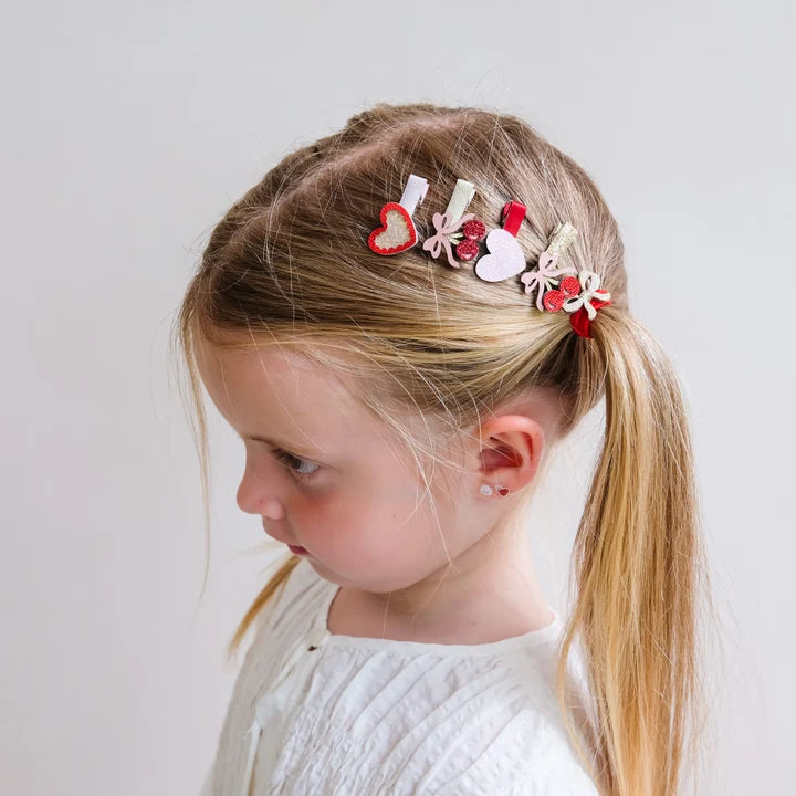 Cherries Salon Clips - Pink | Mimi & Lula