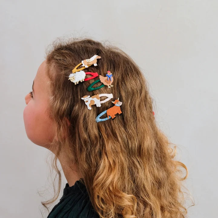 Fun Farm Mini Clips - Bright Multi | Mimi & Lula
