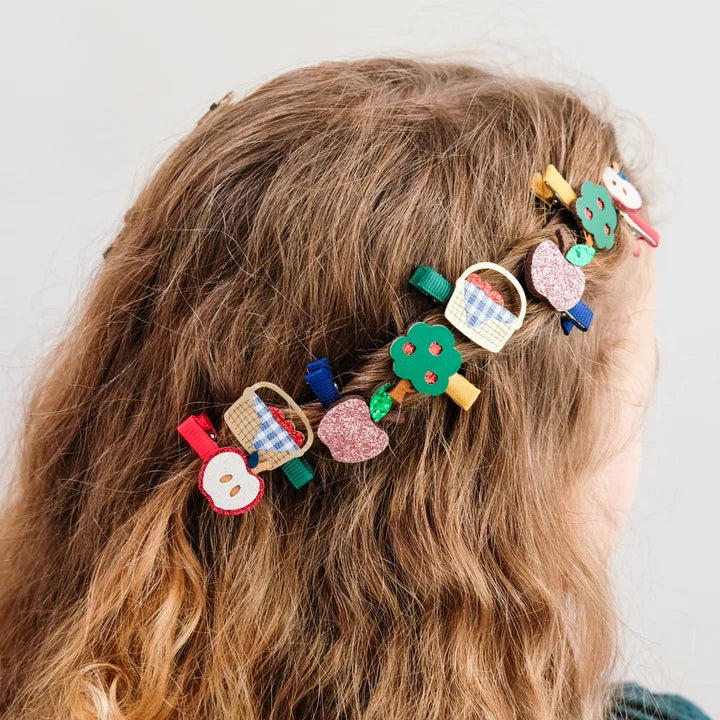 Apple Harvest Salon Clips - Bright Multi | Mimi & Lula