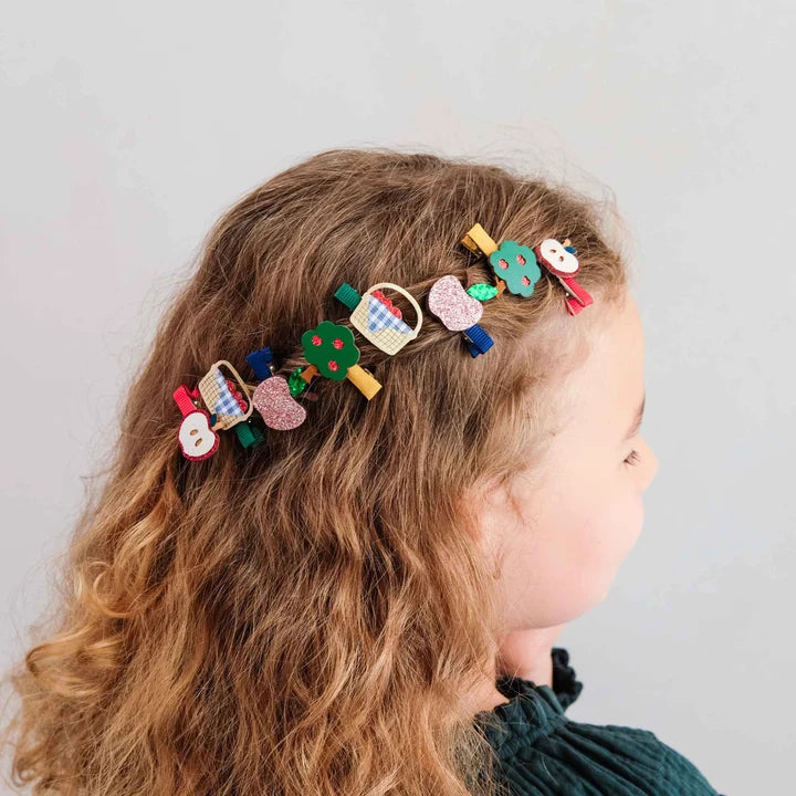 Apple Harvest Salon Clips - Bright Multi | Mimi & Lula