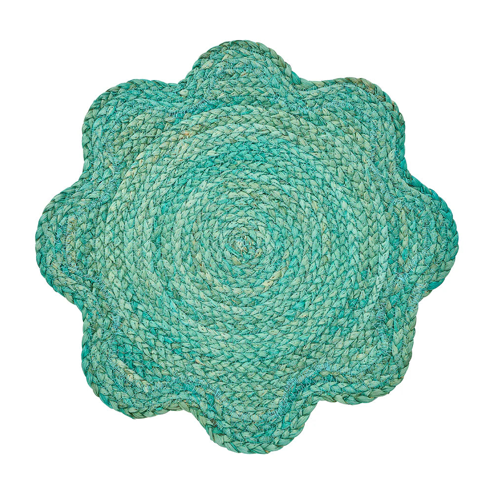Wavy Placemat - Aqua | Annabel Trends