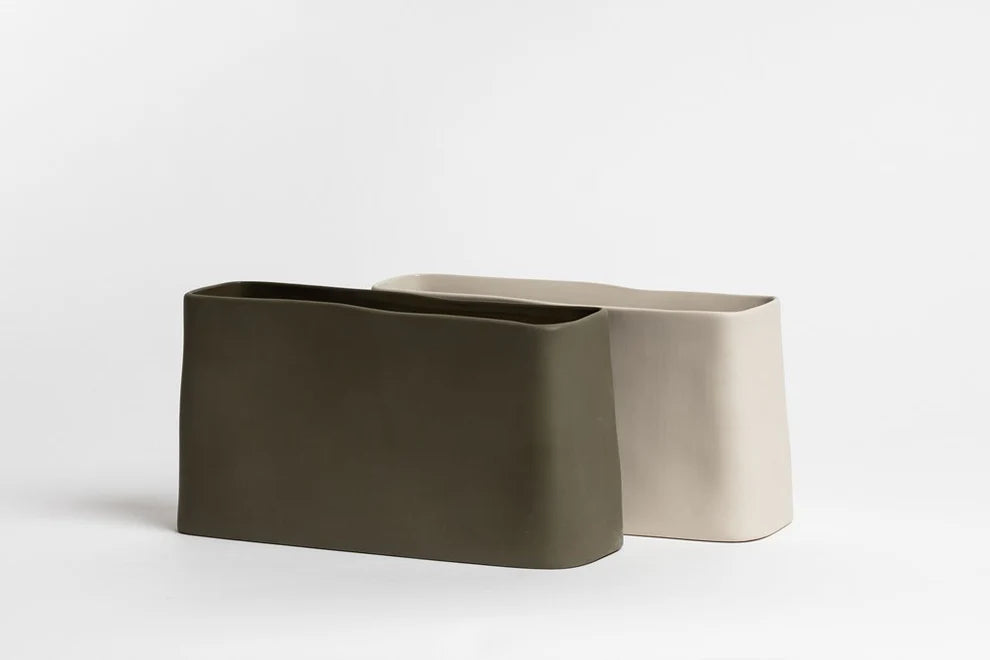 Haan Planter - Olive Green | Ned Collections