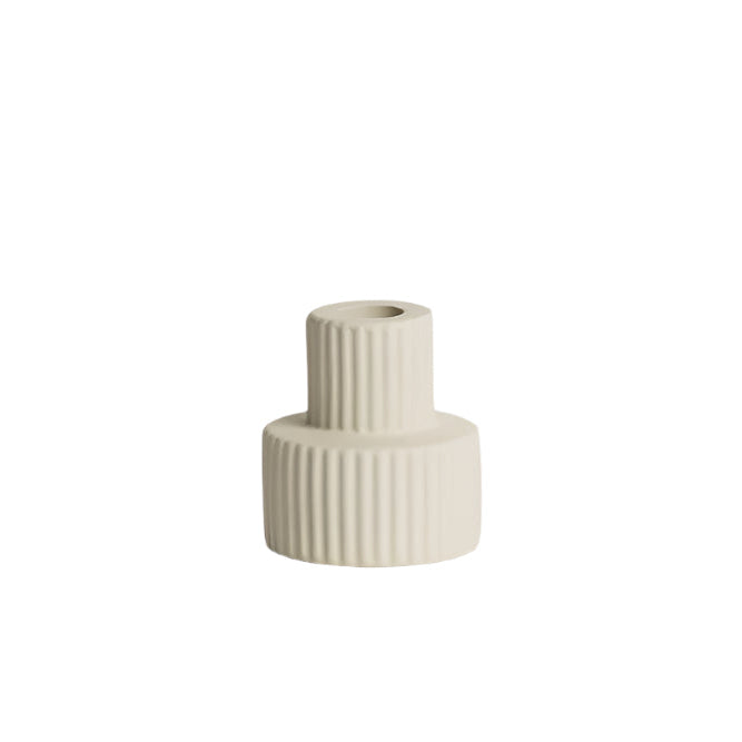 Merdeka Candle Holder - Cashmere | Ned Collections