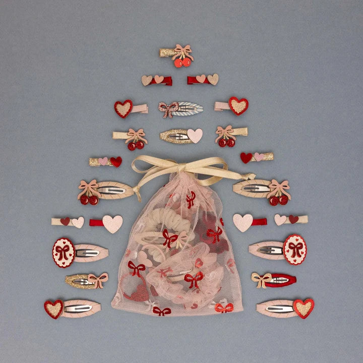 Cherries Salon Clips - Pink | Mimi & Lula