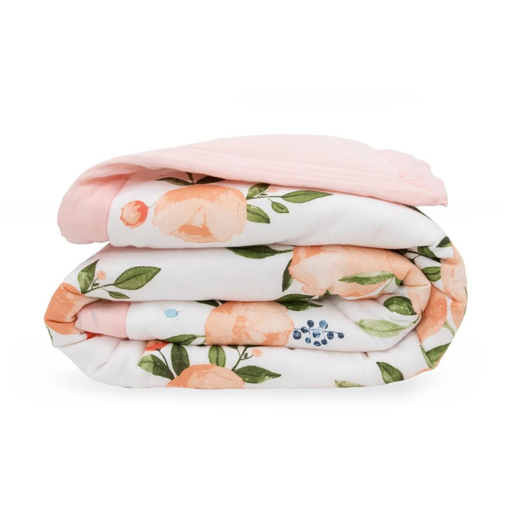 Toddler Comforter - Watercolour Roses Grande | Little Unicorn