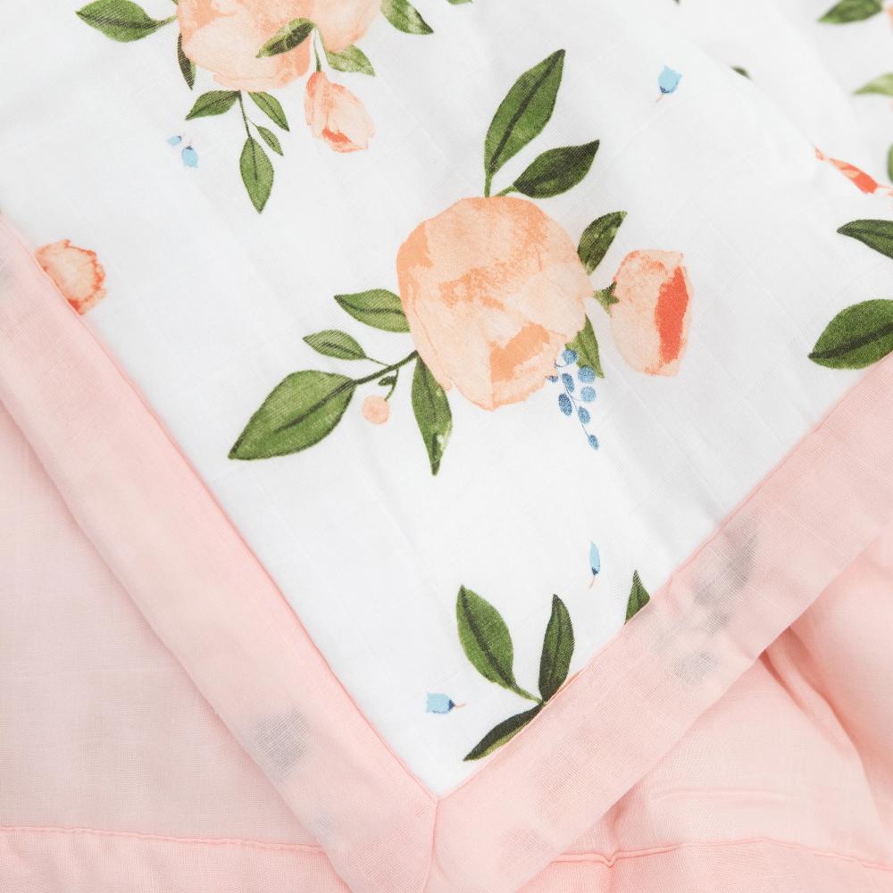 Toddler Comforter - Watercolour Roses Grande | Little Unicorn