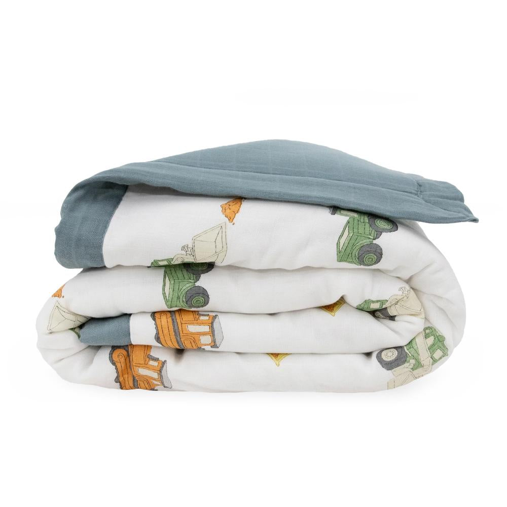 Toddler Comforter - Work Trucks | Little Unicorn