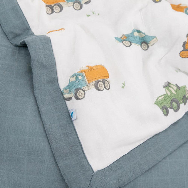 Toddler Comforter - Work Trucks | Little Unicorn