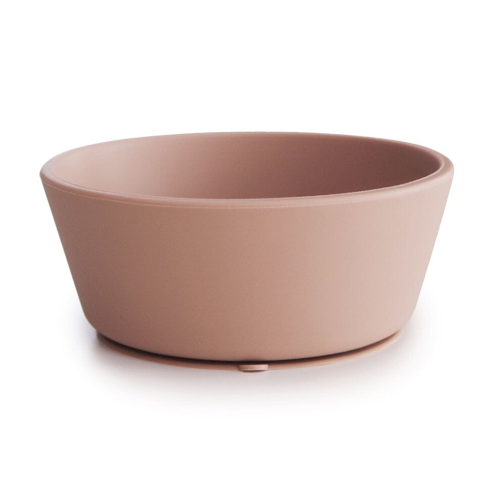 Silicone Suction Bowl - Blush | Mushie