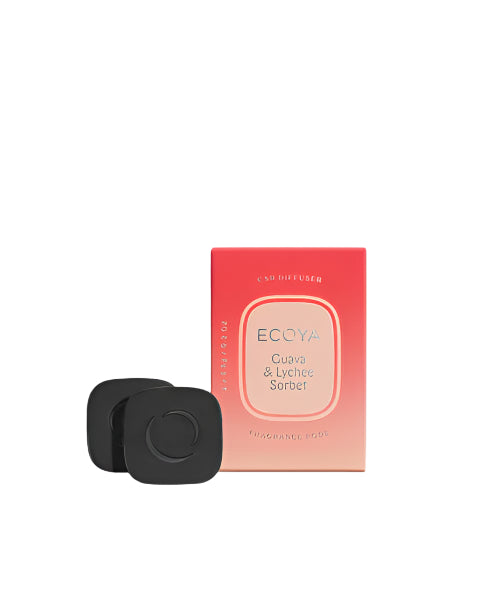 Car Diffuser Fragrance Pod - Guava & Lychee | Ecoya