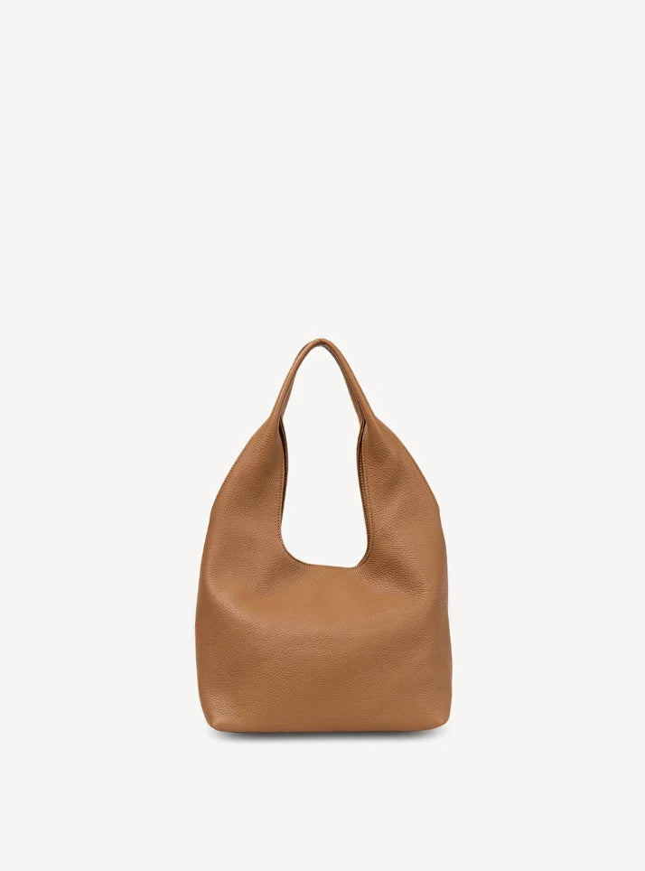 Kiki Shoulder Bag - Toffee Lightly Milled | Saben