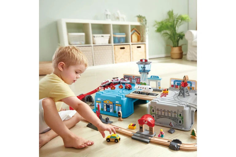 Super Cityscape Transport Bucket Set | Hape