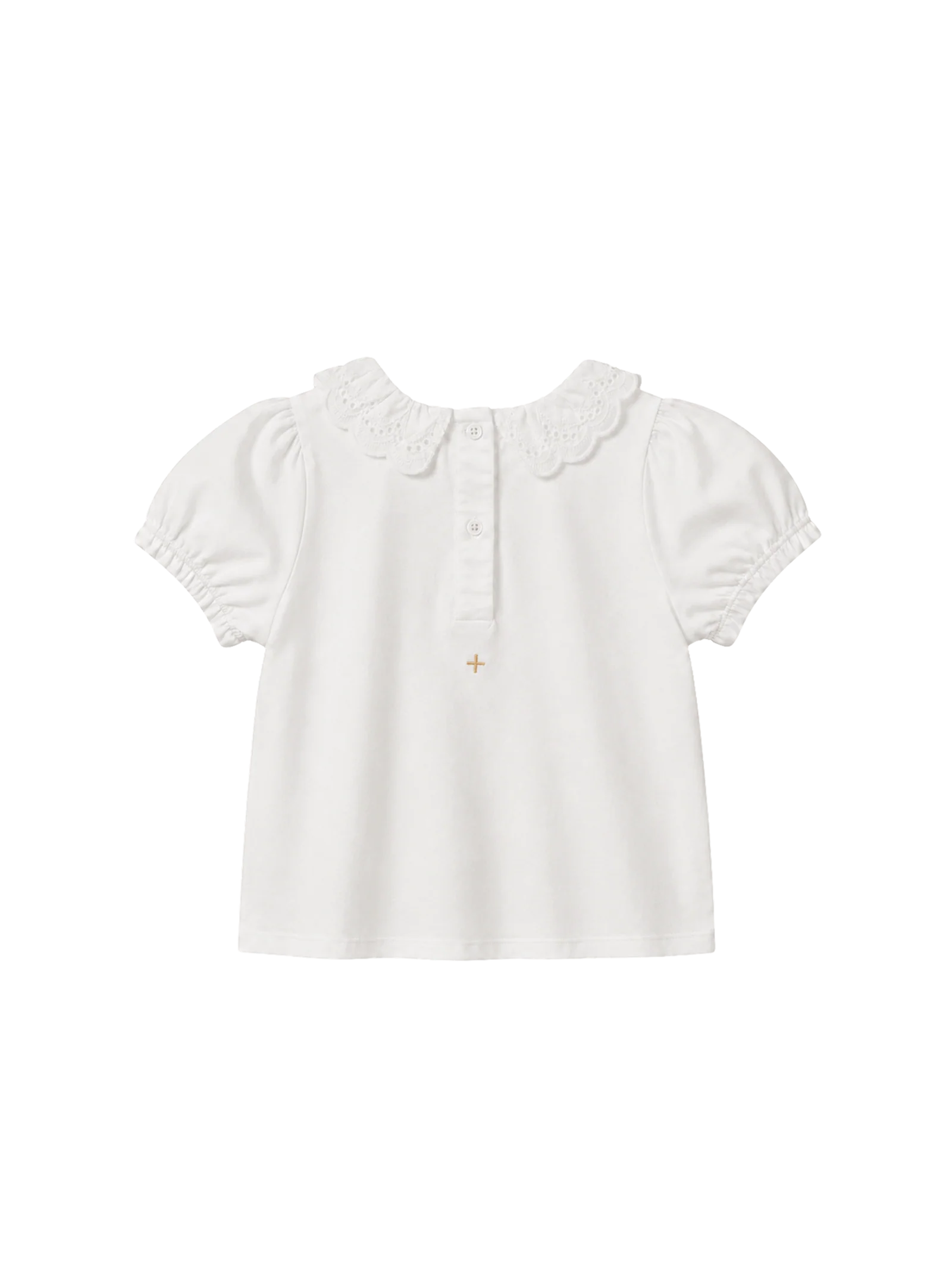 Laura Puff Sleeve Collar Top | Goldie + Ace