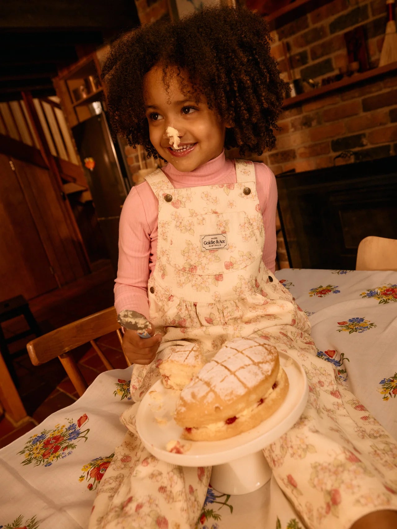 STRAWBERRY FIELDS GOLDIE VINTAGE OVERALLS | Goldie + Ace