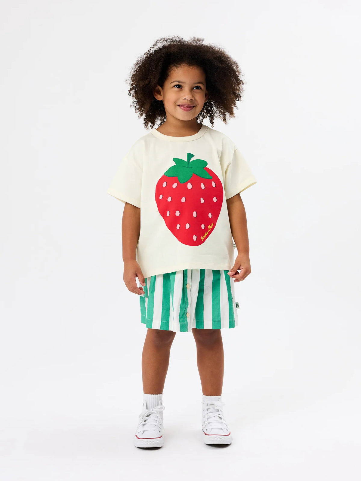 Oversized Strawberry T-Shirt | Goldie + Ace