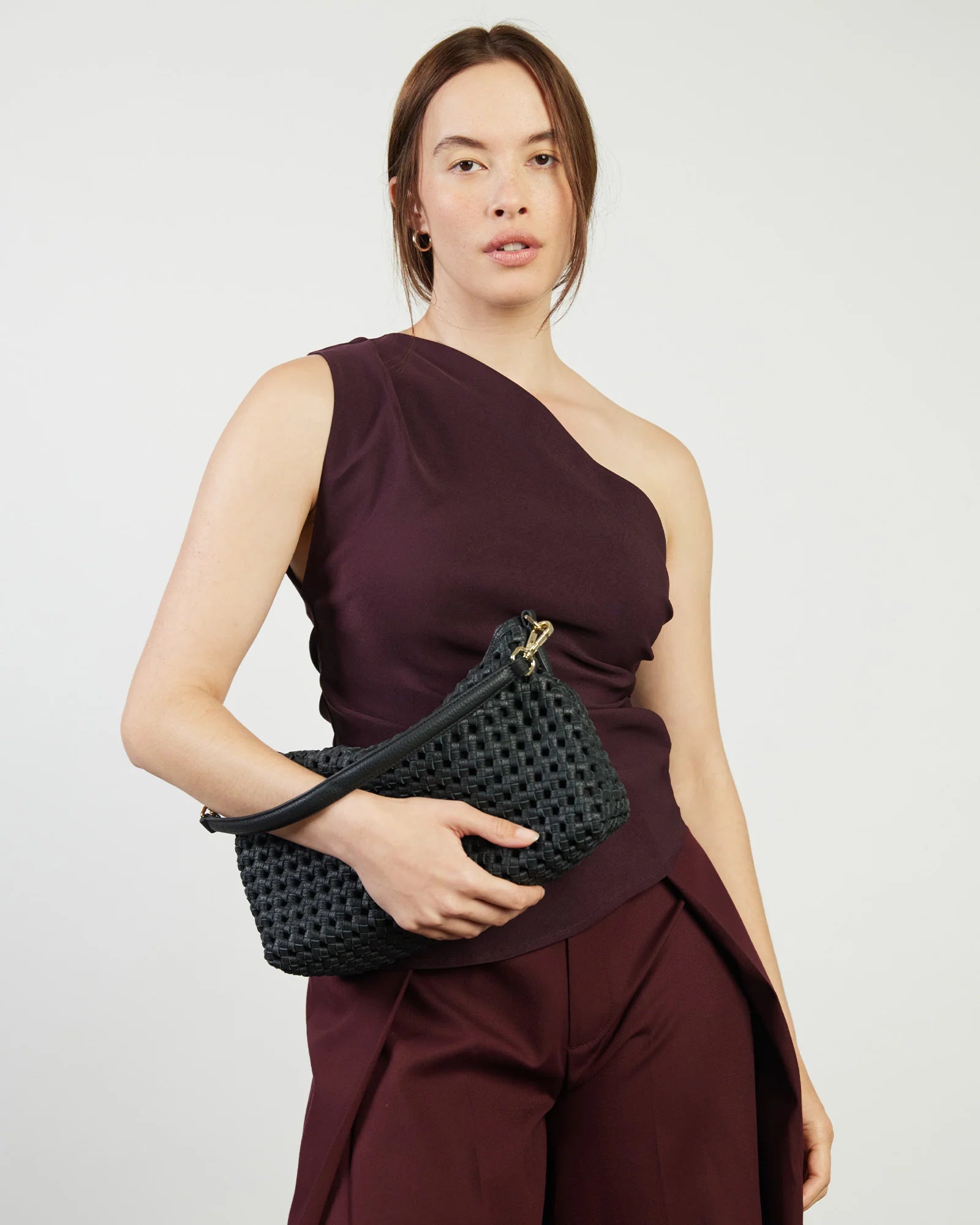 Claudia Crossbody Black Braid | Saben