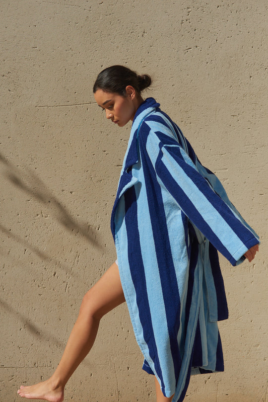 Robe - Blueberry Stripes | Hommey