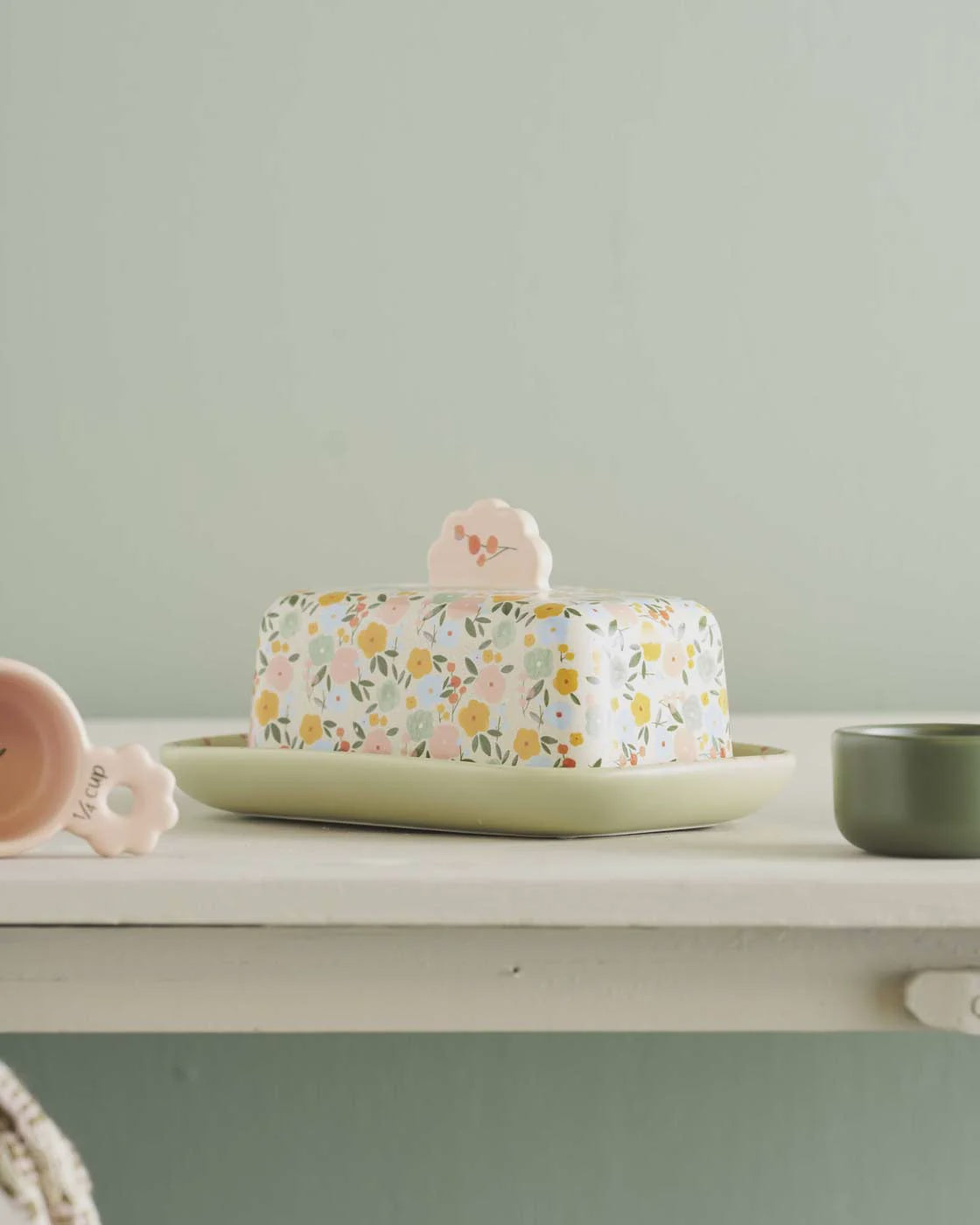 BUTTER DISH - FLOWER MARKET | Robert Gordon