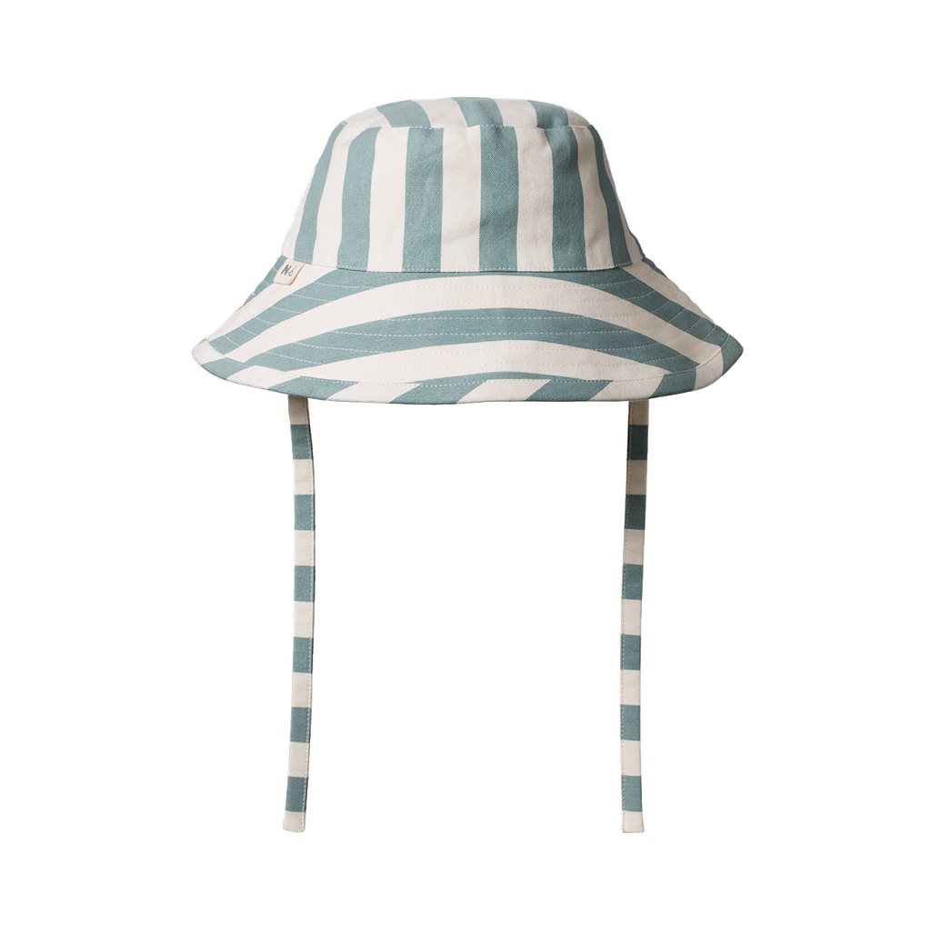 HOLIDAY SUNHAT. Star Dew Stripe | Nature Baby