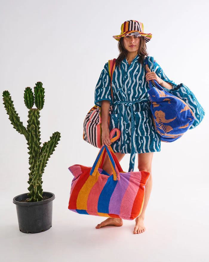 Sun Kissed Terry Oversized Beach Bag One Size | Kip & Co
