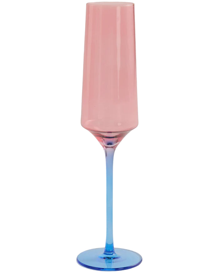 Blue Robin Champagne Glass 2P Set One Size	| Kip & Co