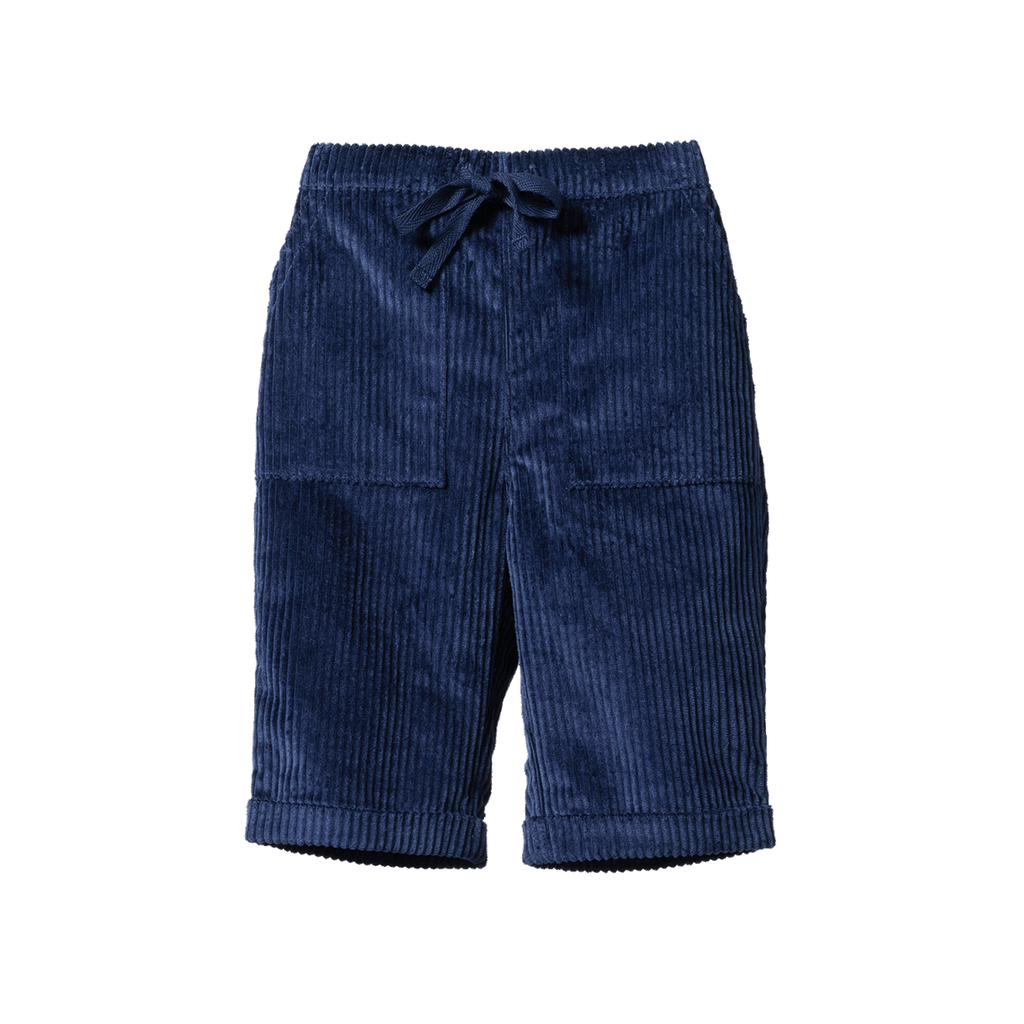 TEDDY CORD PANTS - Navy | Nature Baby
