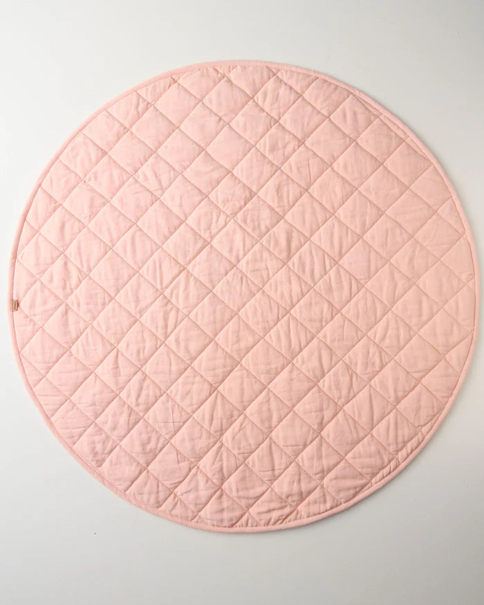 Follow The Sun Yellow Quilted Baby Play Mat - One Size | Kip & Co
