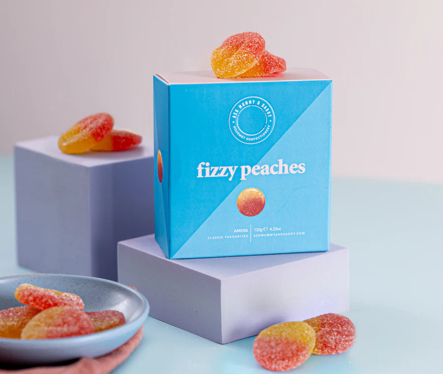 Fizzy Peaches Gift Box | Ask Mummy and Daddy