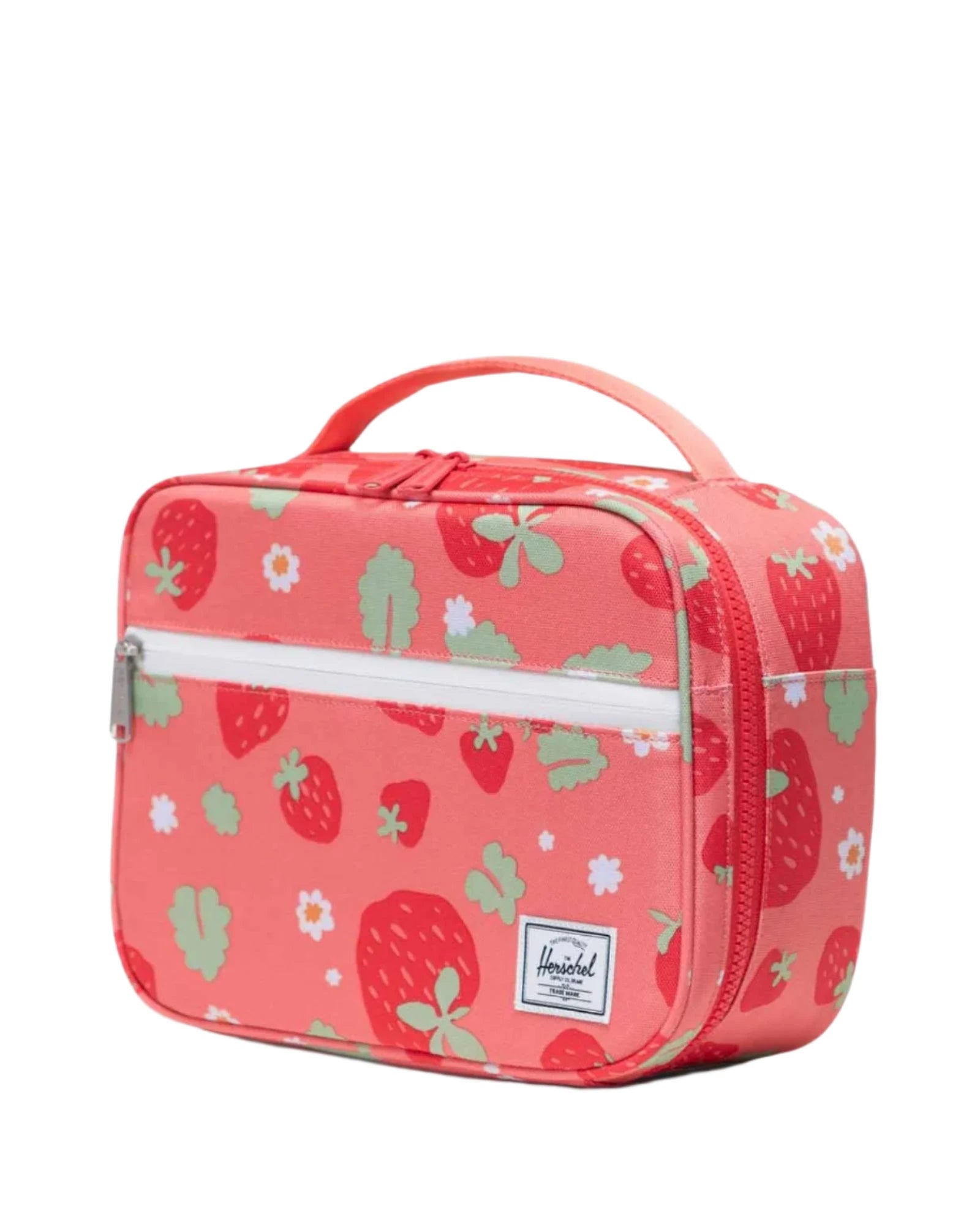 Pop Quiz Lunch Box - Shell Pink Sweet Strawberries | Herschel Supply Co