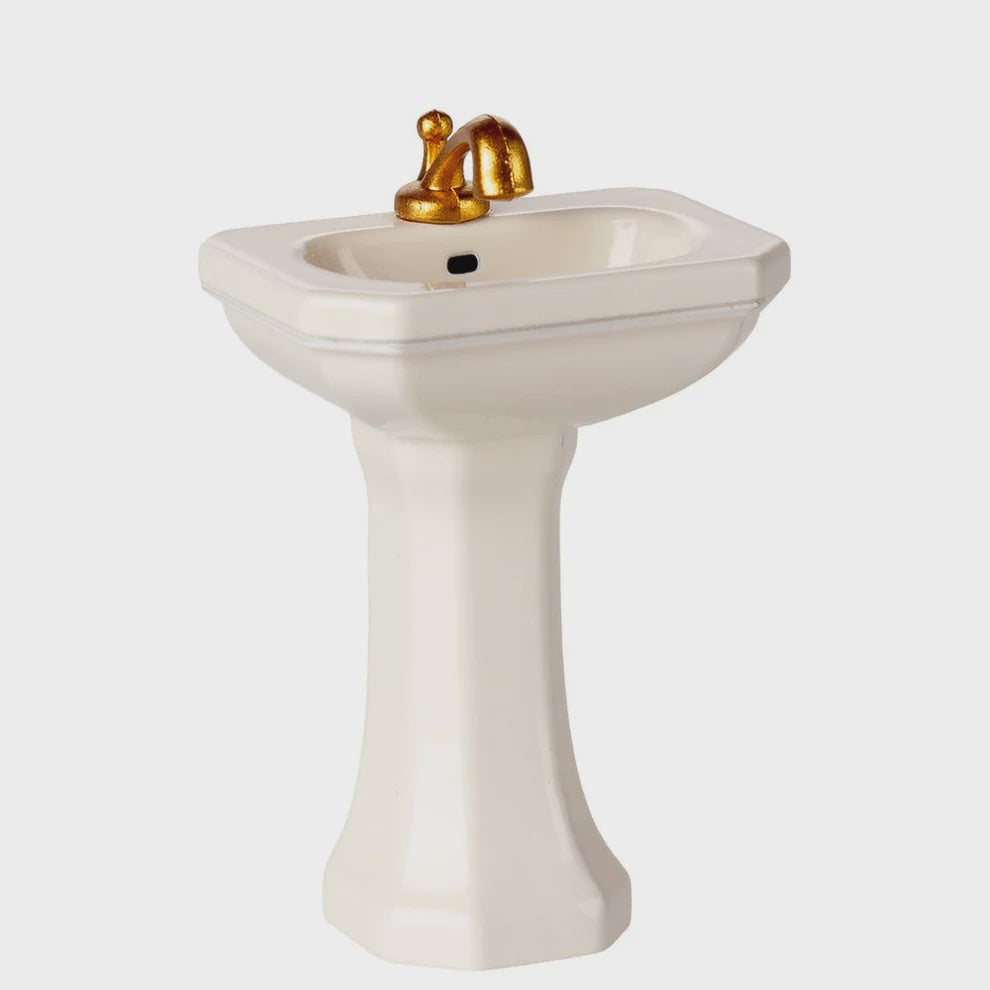 Bathroom Sink Mouse Off White | Maileg