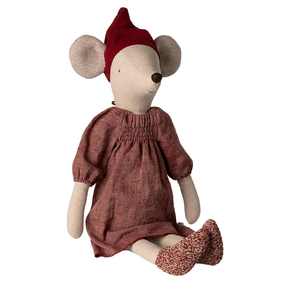Christmas Mouse Maxi Girl | Maileg