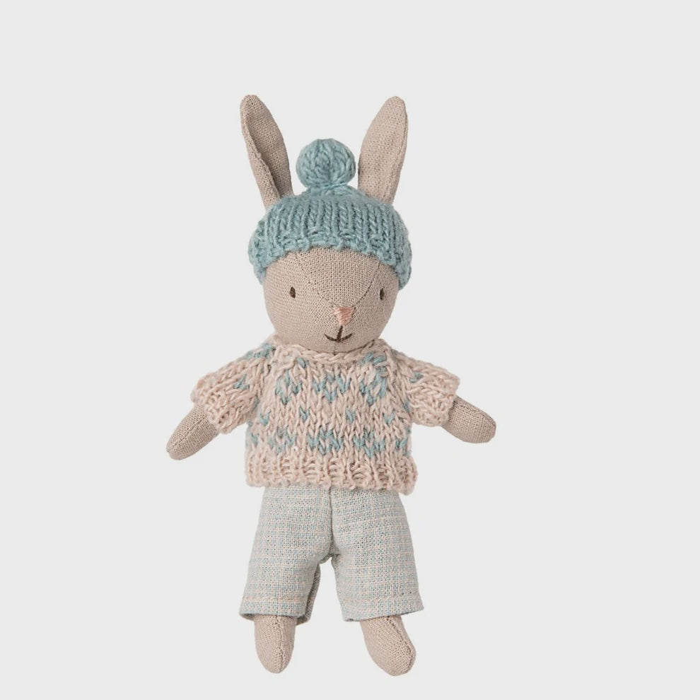 Winter Rabbit Micro Sand - Mint | Maileg