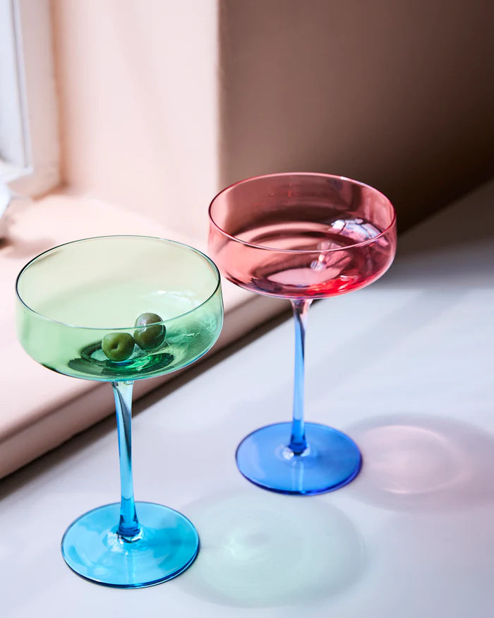 Blue Robin Margarita Glass 2P Set | Kip & Co