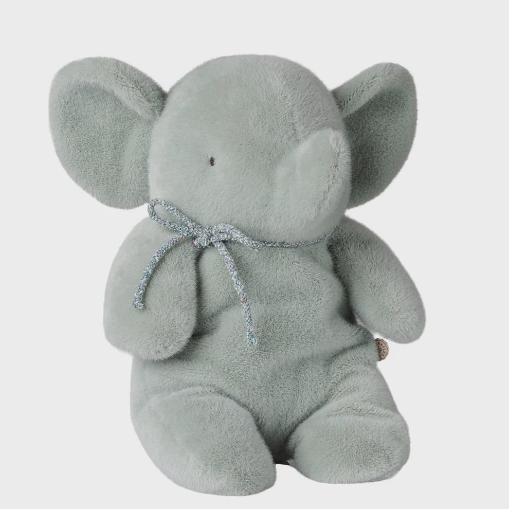 Elephant Plush Medium Soft Mint | Maileg