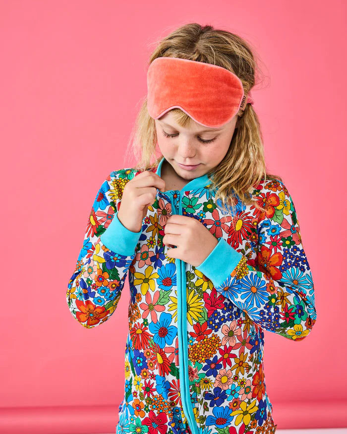 Poppy Queen Velvet Eye Mask | Kip & Co