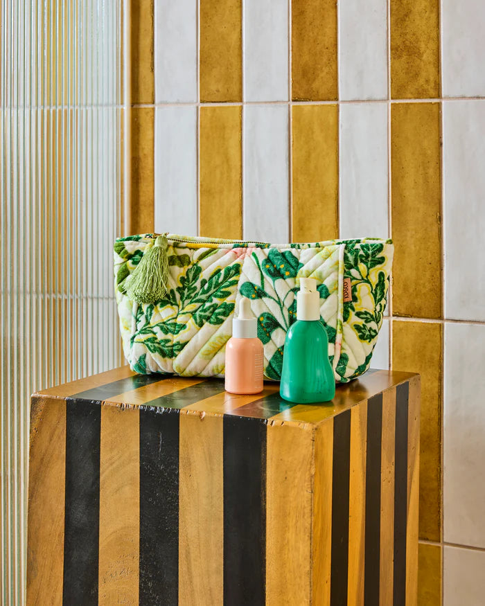 Wander Velvet Toiletry Bag | Kip & Co