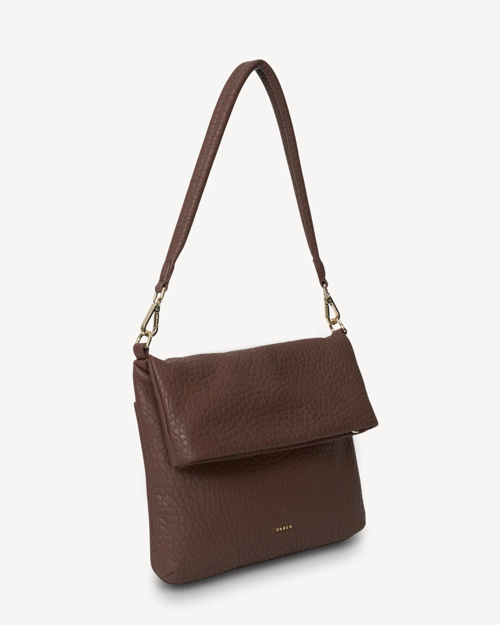 Daria Shoulder Bag Umber Bubble | Saben