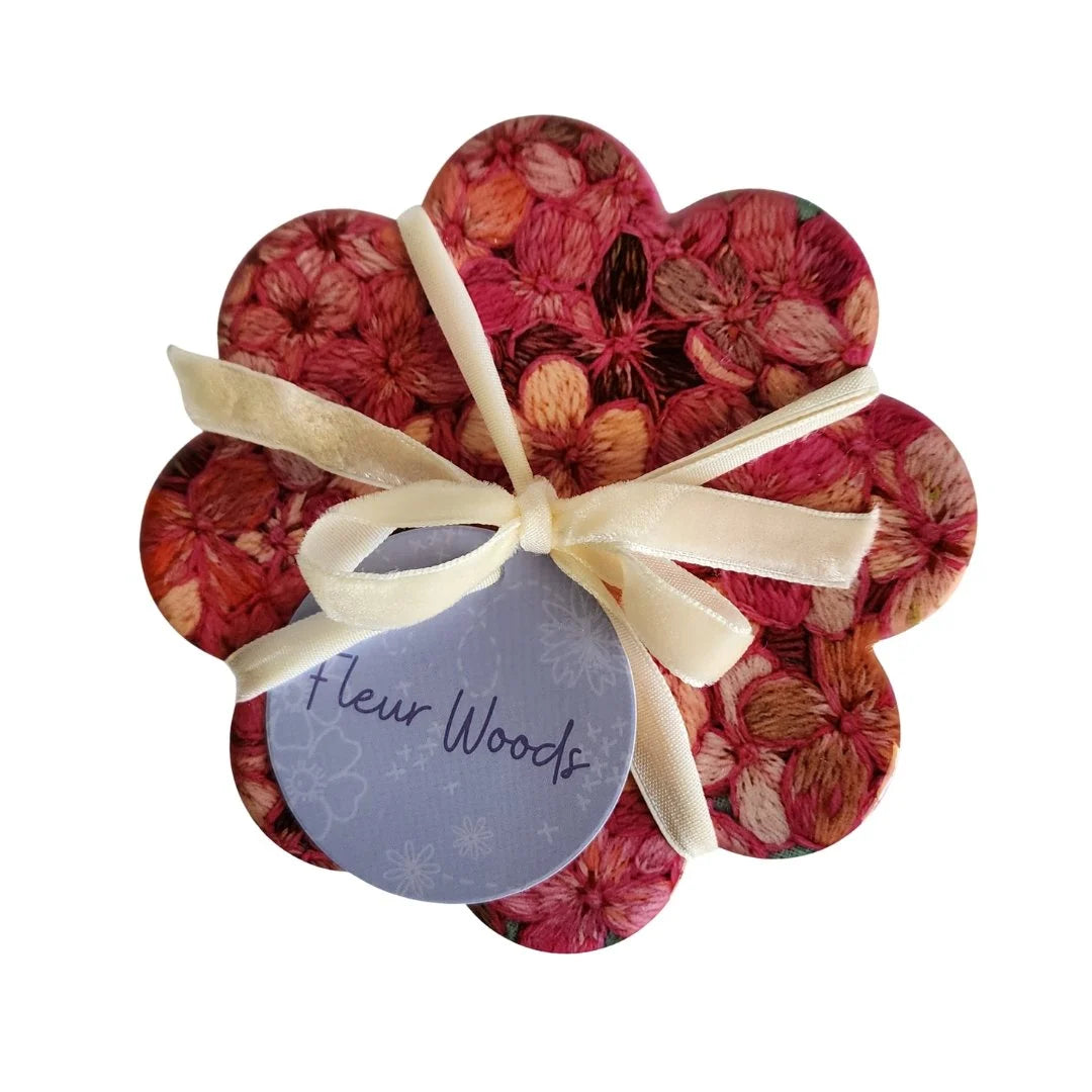 Coaster Set Of 4 - Meadow | Fleur Woods
