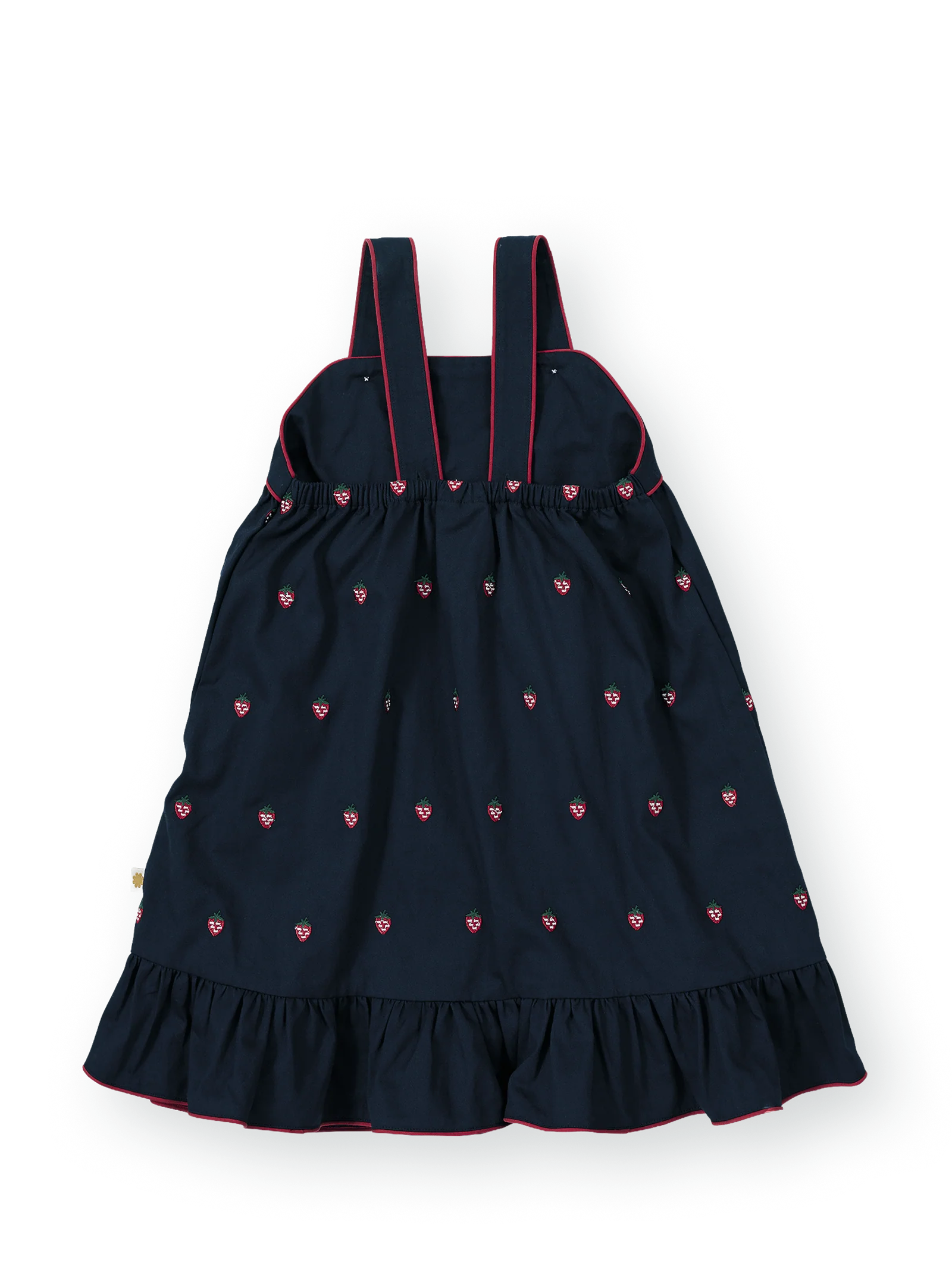 Mini Strawberry Embroidered Dress | Goldie + Ace