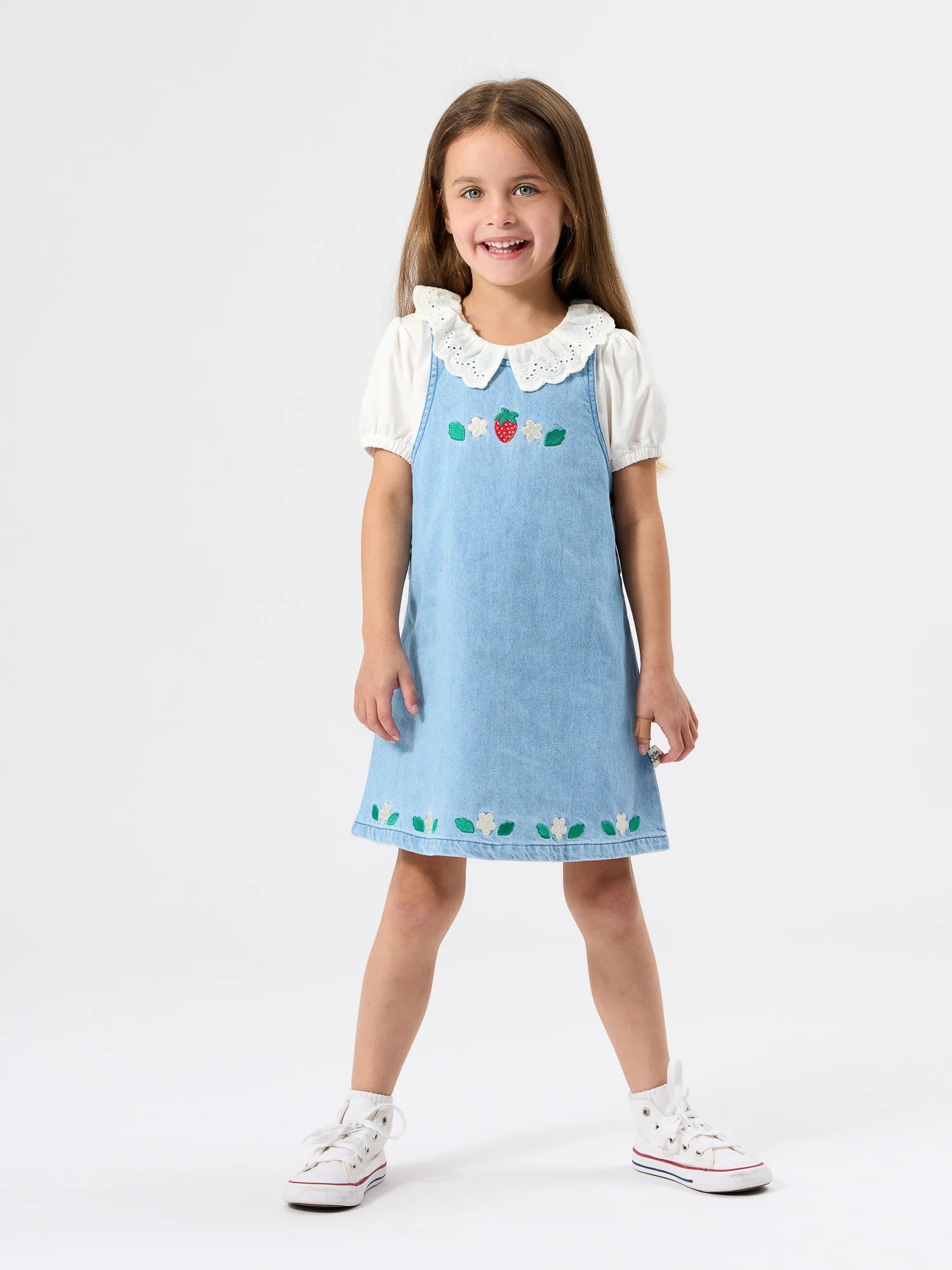 Laura Puff Sleeve Collar Top | Goldie + Ace