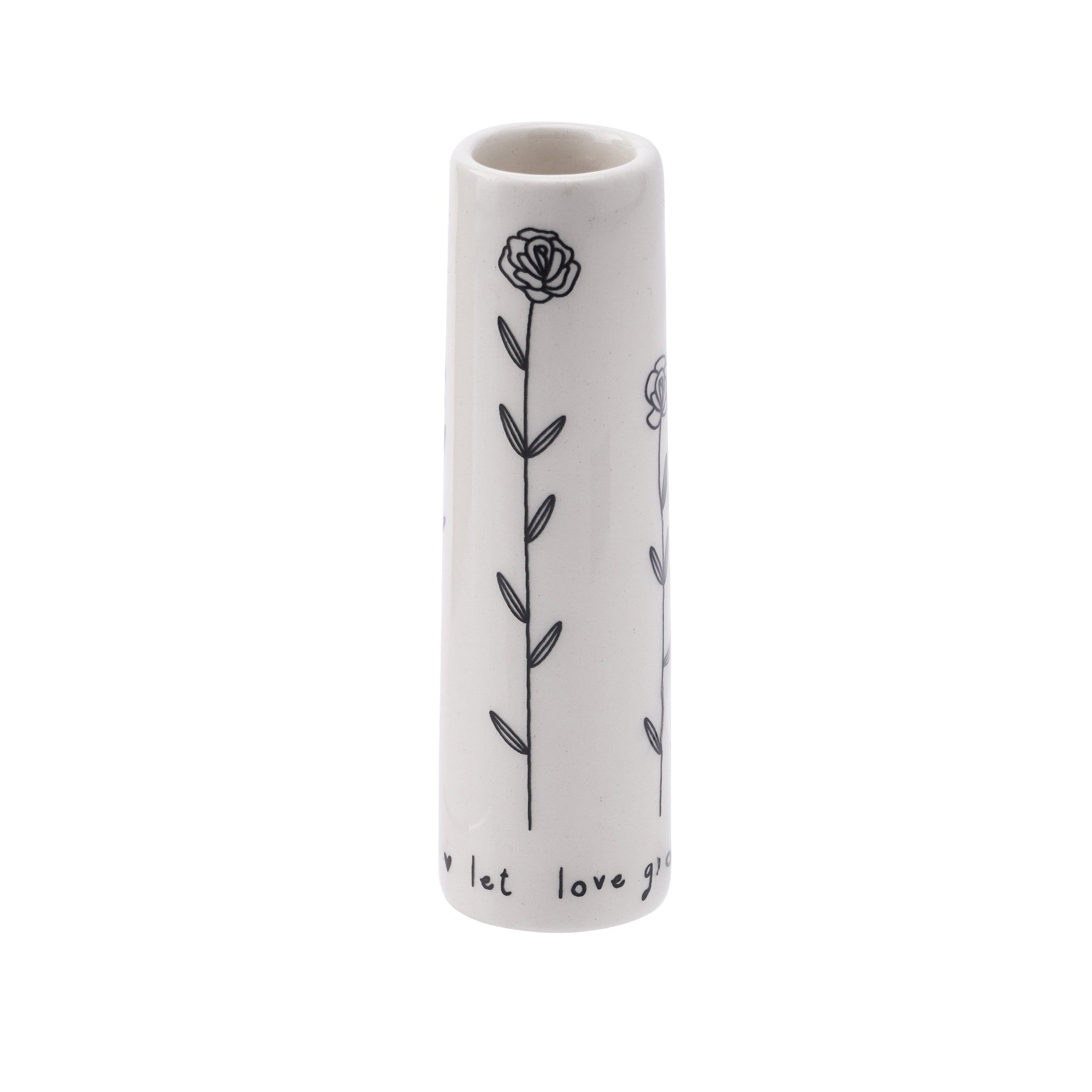 Mini Bud Vase - Let Love Grow | Send With Love
