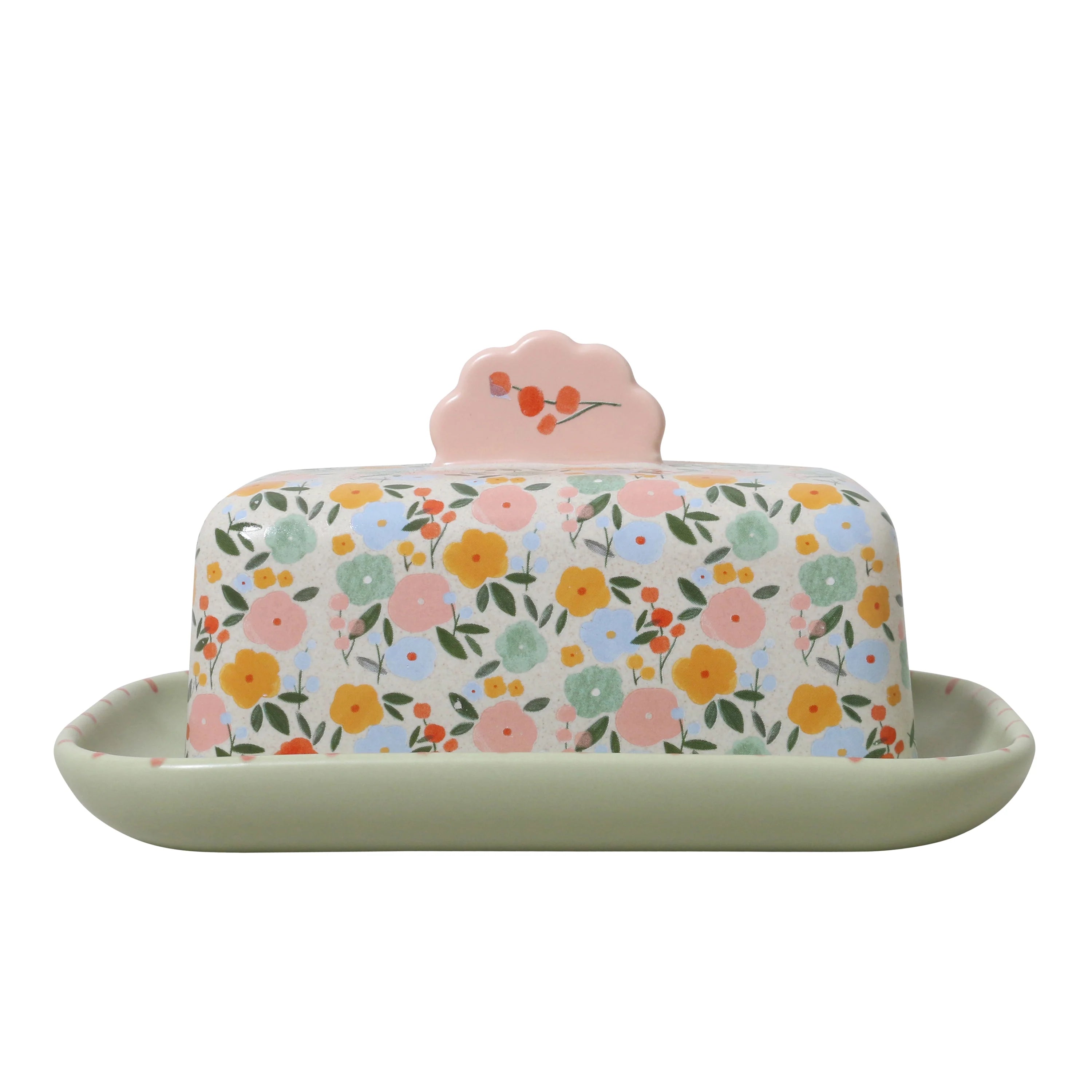 BUTTER DISH - FLOWER MARKET | Robert Gordon