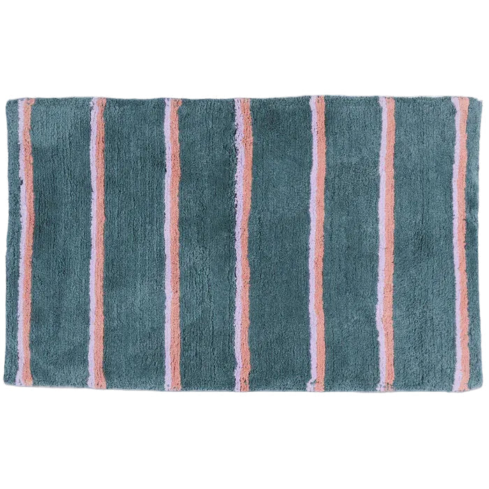Wakame Crush Stripe Bath Mat | Kip & Co
