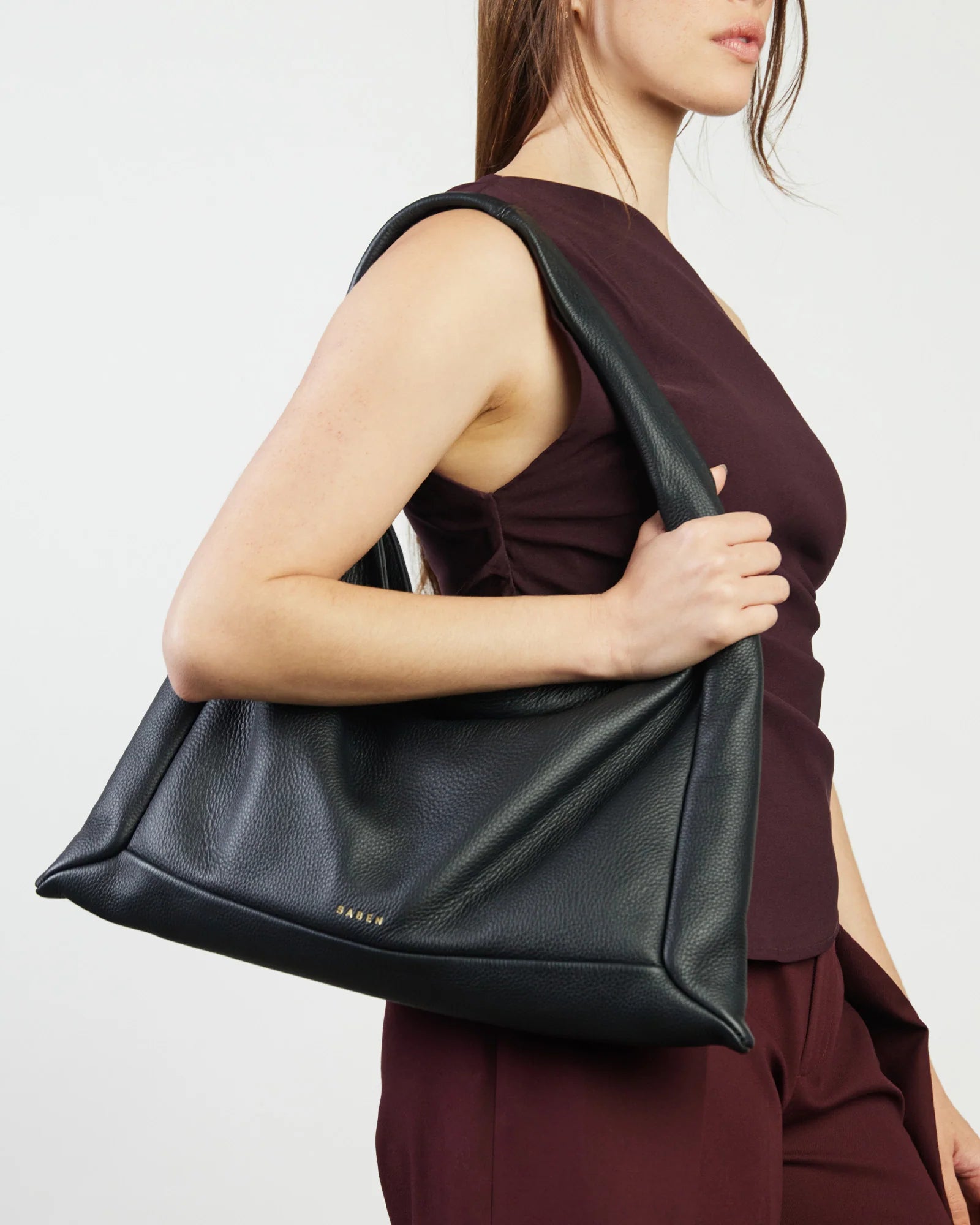 Haze Shoulder Bag Black Luxe | Saben