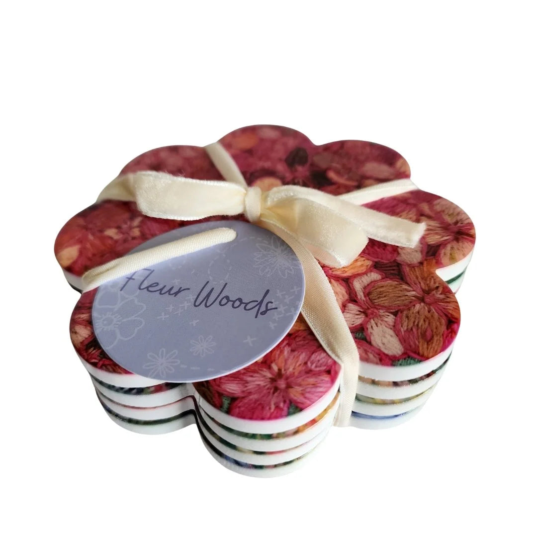 Coaster Set Of 4 - Meadow | Fleur Woods