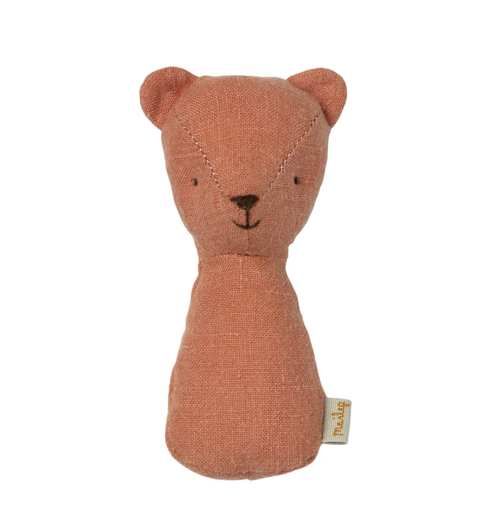 Teddy Rattle - Dusty Coral | Maileg