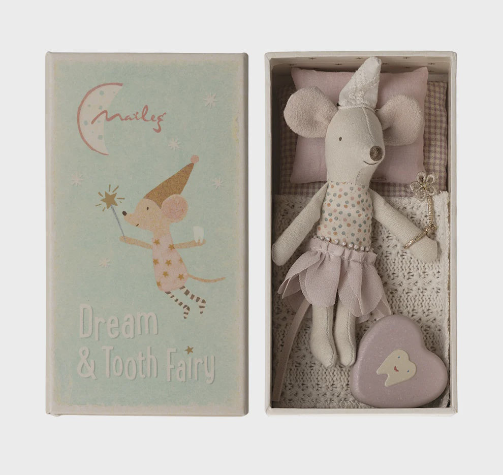 Tooth Fairy Mouse Little Sister in box | Maileg